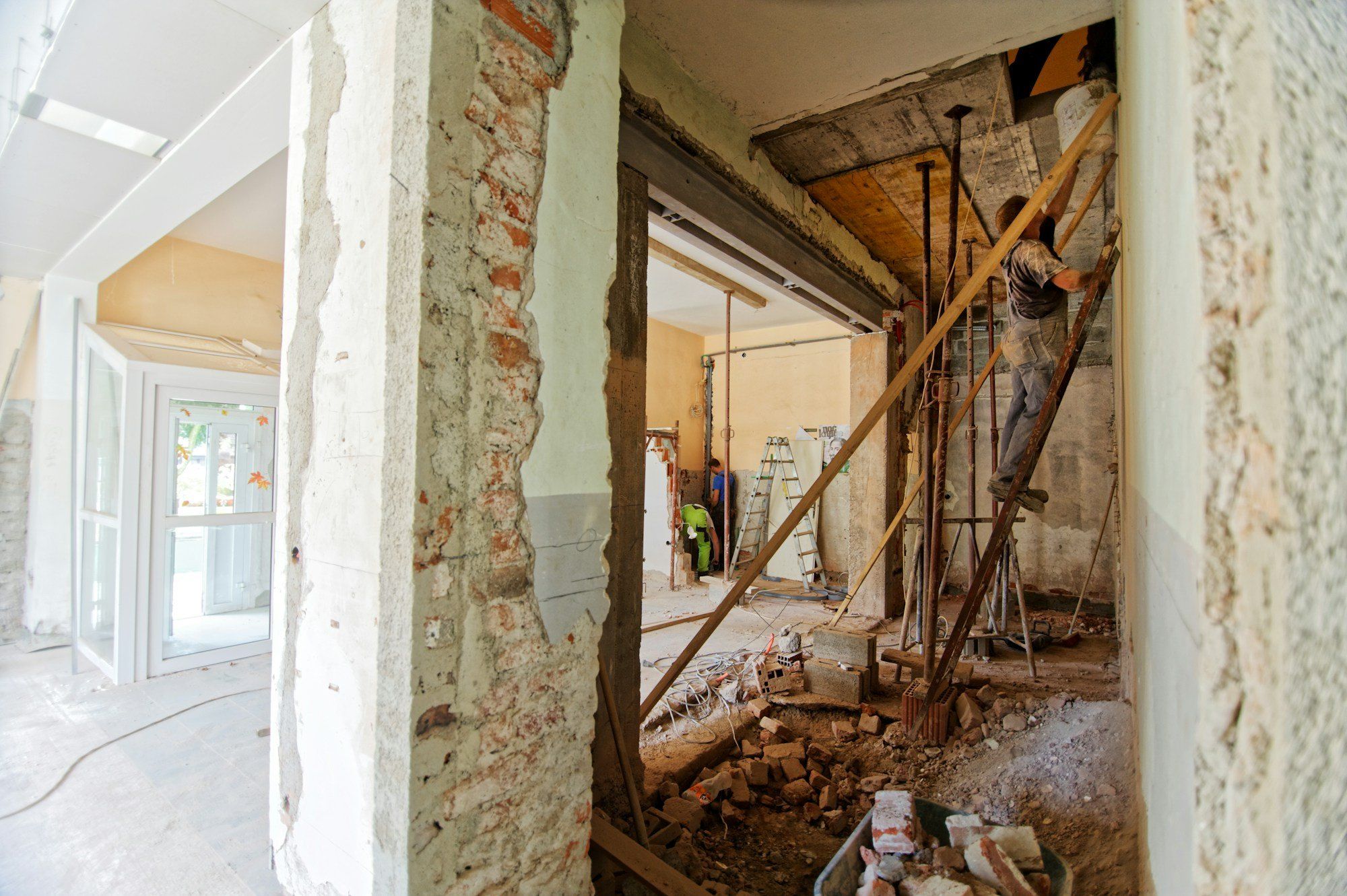 Maison en cours de rénovation