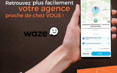 CREDISSIMMO SUR WAZE !
